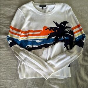 Rag & Bone Cotton Tropical Sweater